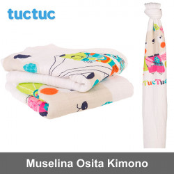 TucTuc manta muselina Osita Kimono