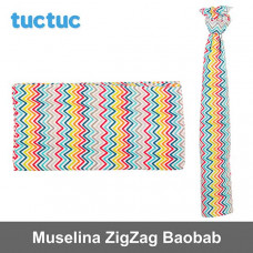 TucTuc manta muselina ZigZag Baobab