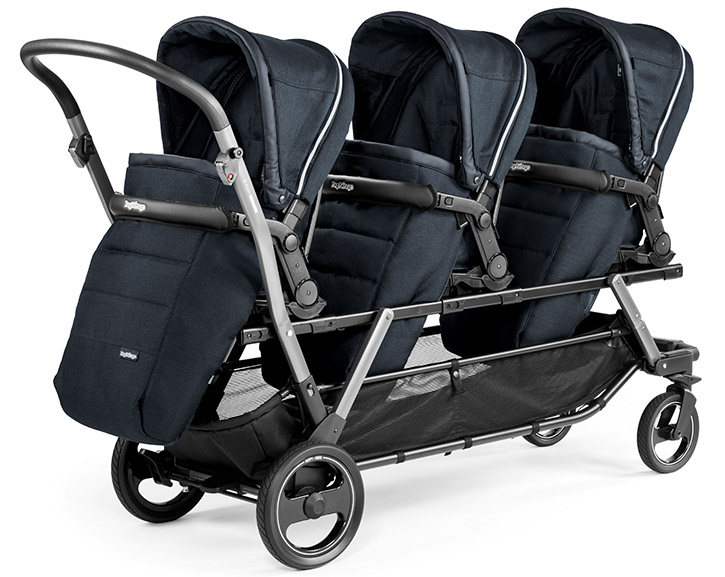 carrito trillizos juguete